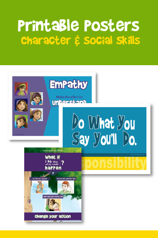 Free character education posters