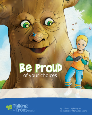 Cover of print book version Be Proud children's book