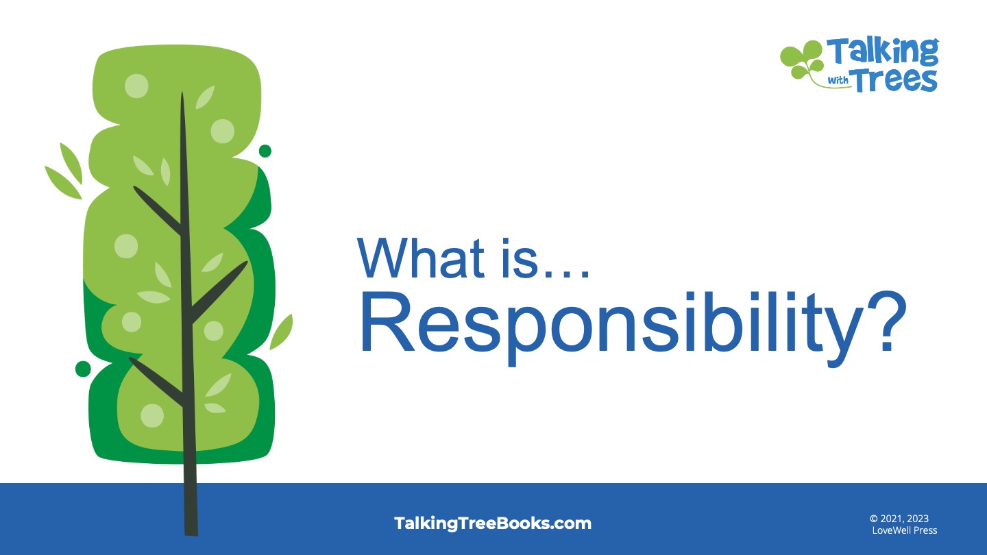 Responsibility Presentation-SEL presentation elementary school for PPT or Google Slides