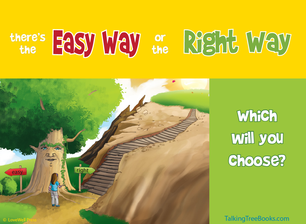 Poster on Easy way Right way from Be Bigger Video